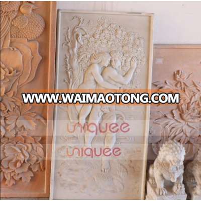 stone wall relief flower carving wall sculpture marble relief stone relief decorative wall